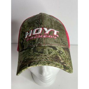 Hoyt Archery Camo Hat Adjustable Strap  Camouflage Punk Cap Trucker Hunting